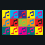 Music Pop Art Poster<br><div class="desc">Music Pop Art. Wenn Music Ihr Hobby,  Beruf oder Besessenheit ist,  zeigen Sie es mit großen Musik-T - Shirt,  Tasse,  Aufklebern und vielem mehr. Sie sind auch tolle Geschenke für andere Musikfans!</div>