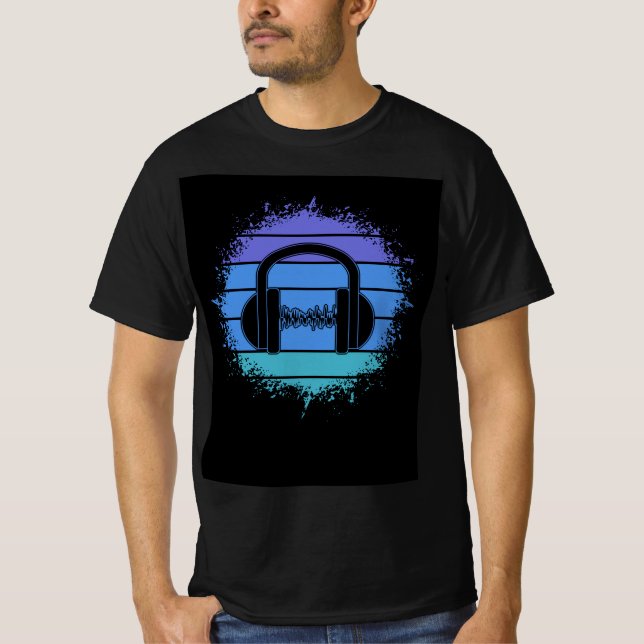 Music producer, Music lover T-Shirt (Vorderseite)