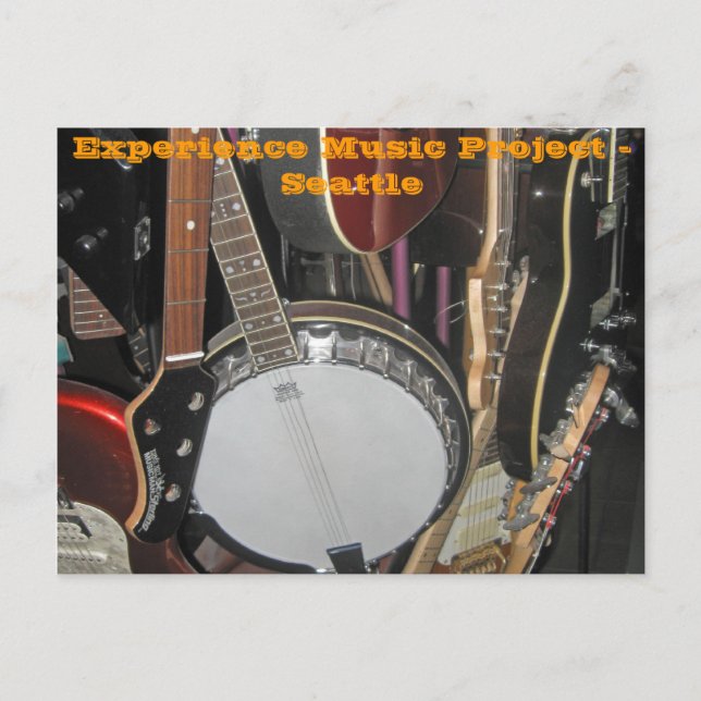 Music Project - Seattle Postkarte (Vorderseite)
