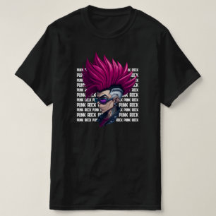 Music Punk Rock und Roll New Wave Rocker Band Gig T-Shirt