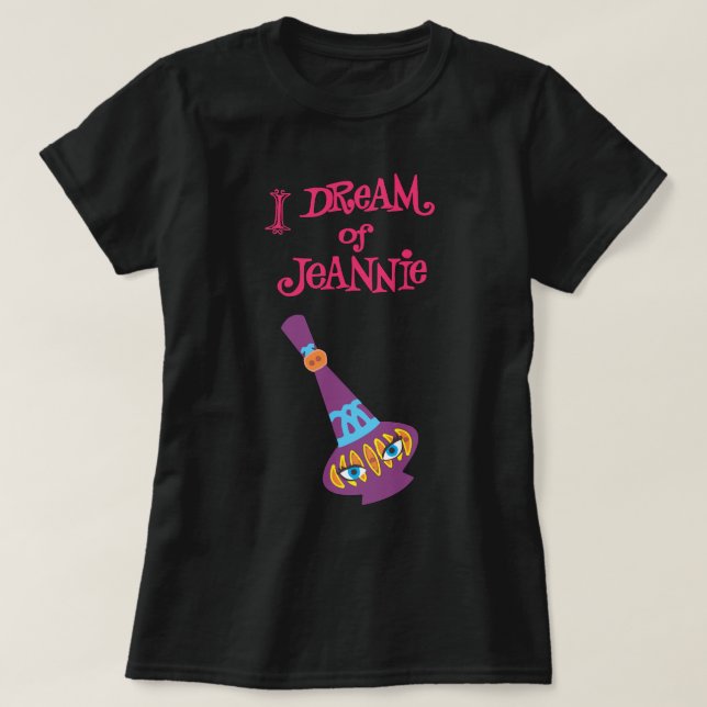 Music Retro Fantasy I Dream Sitcom Of Jeannie Dram T-Shirt (Design vorne)