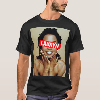 Music Retro Singer Lauryn Songwriter Hil Niedlich  T-Shirt