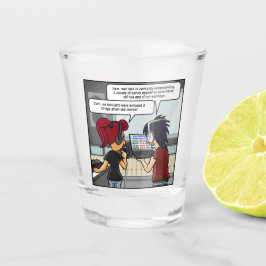 Music Royalties Funny Shot Glass Schnapsglas