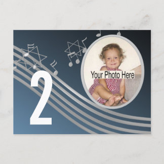 Music Silver BlueFoto Tischnummer