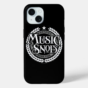 Music Snob - lustiger Musikliebhaber Case-Mate iPhone Hülle