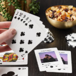 Music Song Couple Valentine's day Anniversary Gift Spielkarten<br><div class="desc">Fügen Sie eine persönliche Touch zu Spielabend mit unseren maßgeschneiderten Spielkarten hinzu. Diese Spielkarten mit den Namen von Ihnen und Ihren bedeutenden anderen, machen ein einzigartiges und besonderes Geschenk für jedes Paar, Jubiläum oder Valentinstag. Die Karten zeigen auch das Album Cover und den Namen Ihres Lieblingsliedes, indem sie eine Touch...</div>