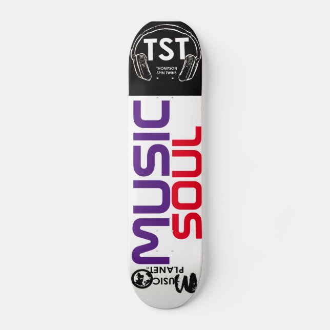 MUSIC-SOUL / TST-Skateboard Skateboard (Vorderseite)