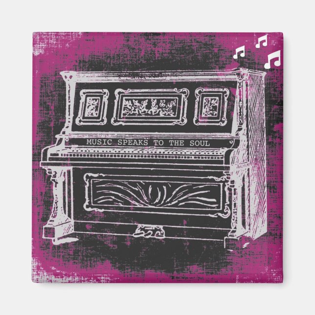Music Speaks Magnet (Vorne)