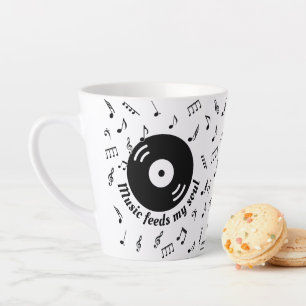 Music Speist Meine Seele Vinyl-Album 2 Milchtasse
