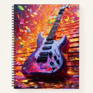 Music Spiral Notebook - Stilvoll und dauerhaft Notizbuch
