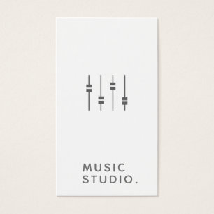 Music Studio Business Card