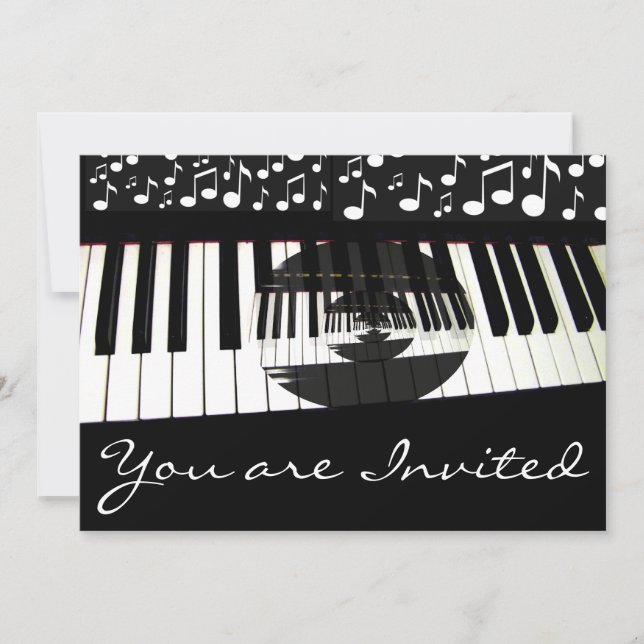 Music Style_ Einladung (Vorderseite)