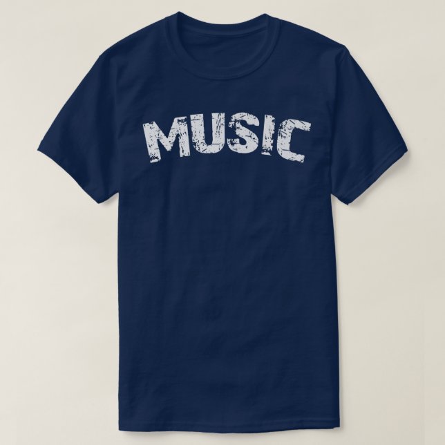 Music  T-Shirt (Design vorne)