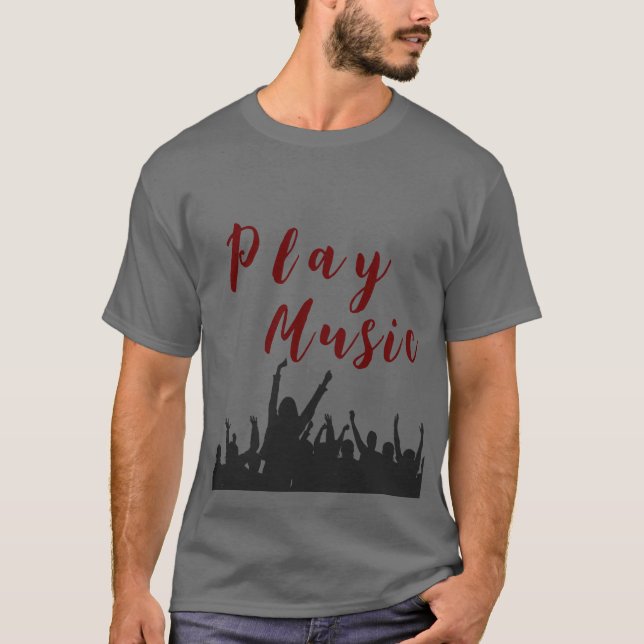 Music T - Shirt (Vorderseite)