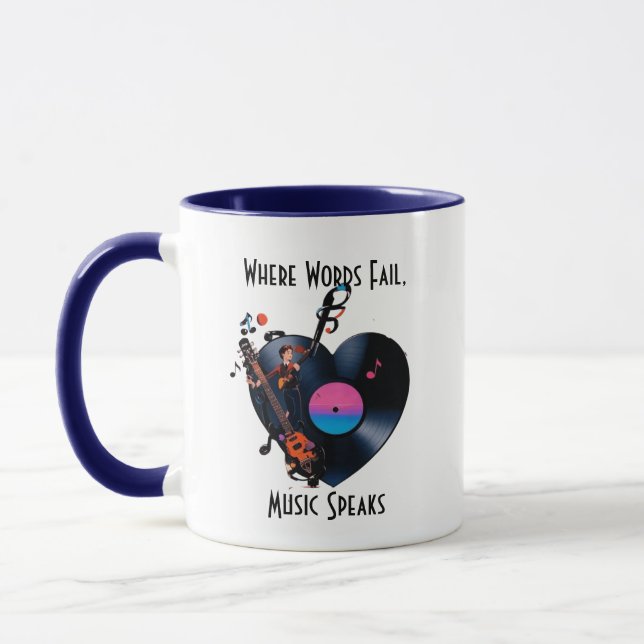 Music  tasse (Links)