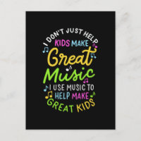 Music Teacher - Help Kids Make Music