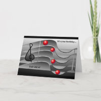 Music Themed Birthday Greetings