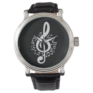 Music Treble Clef Musician Gift Armbanduhr