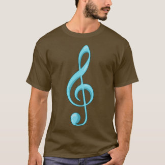 Music Treble Clef Piano Gitarre T-Shirt