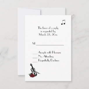 Music UAWG RSVP Karte
