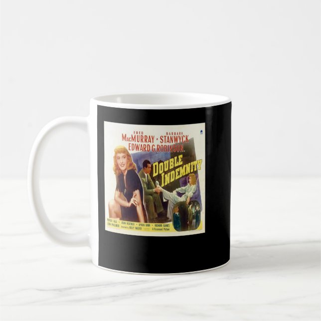 Music Vintag Barbara Schauspielerin Stanwyck Cool  Kaffeetasse (Links)
