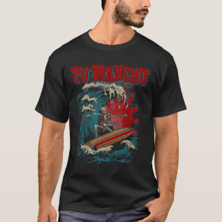 Music Vintag Rock Fu Band Manchu Cool Graphic Gif T-Shirt