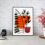 Music Wall Art Decor Leinwanddruck<br><div class="desc">Die gedämpfte Farbgestaltung und das minimalistische Design machen diesen Ausdruck zu einer perfekten Ergänzung zu jeder modernen,  boho oder Mitte des Jahrhunderts inspirierten Dekoration. Dieser auf hochwertigem Leinwand- oder Plakatpapier gedruckte Druck wird in jedem Raum eine Aussage treffen.</div>