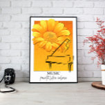 Music Wall Art Leinwand<br><div class="desc">Dieses inspirierte Bild aus der Mitte des Jahrhunderts ist ein Retro-Genuss mit kühnen geometrischen Formen und hellen Farben. Ideal,  um Ihrer Wohngestaltung eine Touch Vintagen Charmes hinzuzufügen.</div>