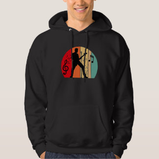 music with guitars musical notes guitarist hoodie
