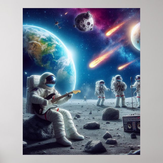 Musica Espacial Poster (Vorne)