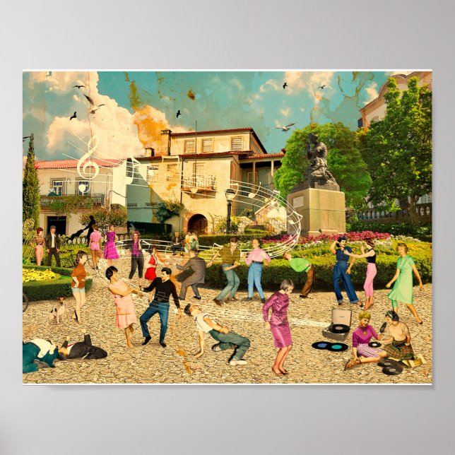 Música no Jardim (Viseu. Portugal) Poster (Vorne)