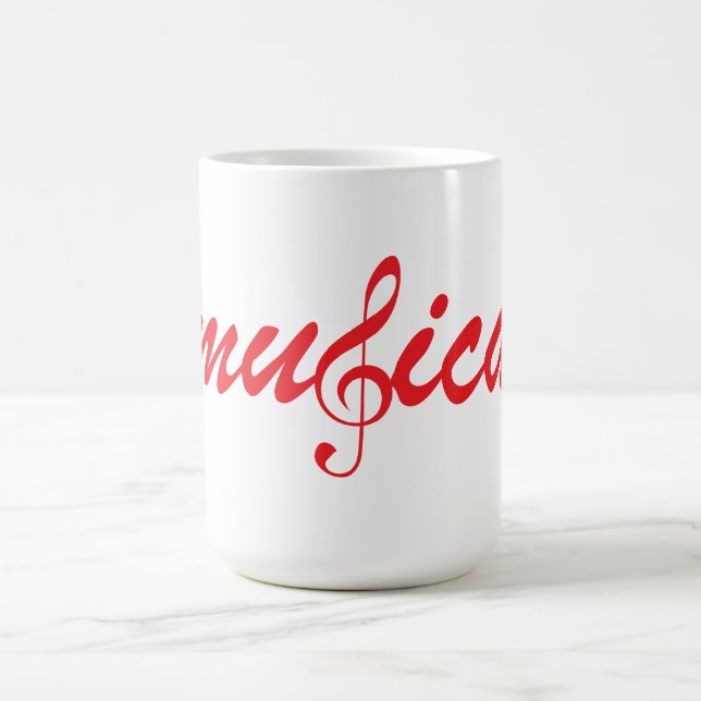 Musica-Tasse Kaffeetasse (Mittel)