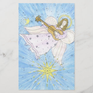 Musical Angel Briefpapier