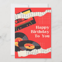 Musical Birthday Card