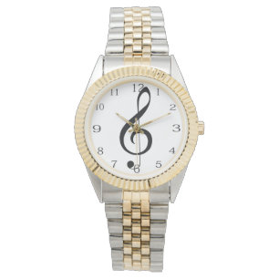 Musical Clef Note, Armbanduhr