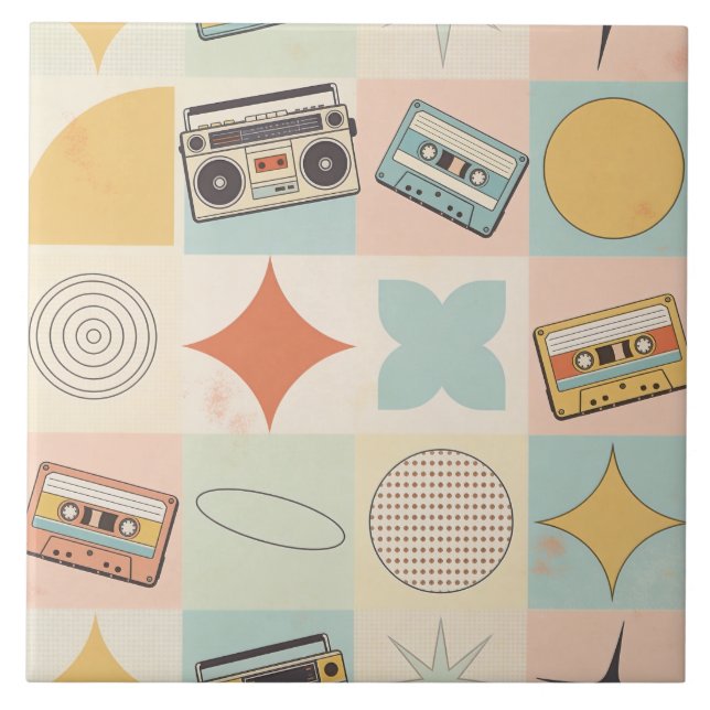 Musical Decorative Tiles Fliese (Vorderseite)