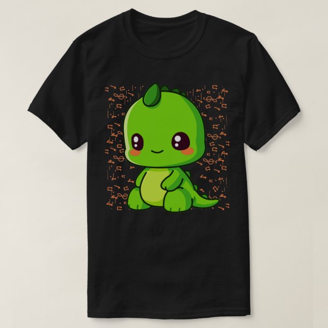 Musical Dino T-Shirt (Design vorne)