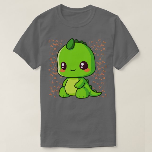 Musical Dino T-Shirt (Design vorne)