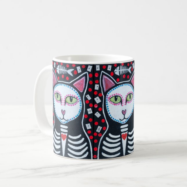 Musical Fish Dreams Kaffeetasse (Vorderseite Links)