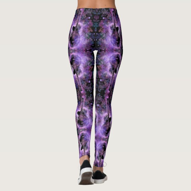 Musical Gitarre Leggings (Rückseite)