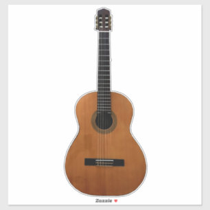 Musical Gitarre Sticker