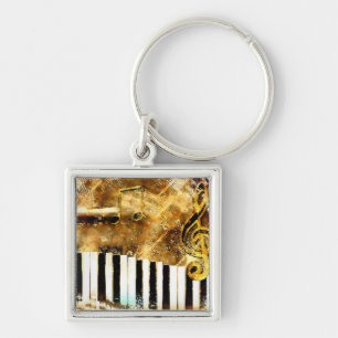 Musical Grunge Key Chain Schlüsselanhänger