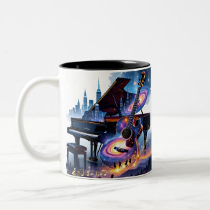 Musical Inner wird Zweifarbige Tasse