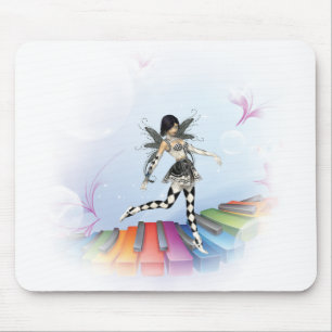 Musical Keyboard Fee Vignette Mousepad