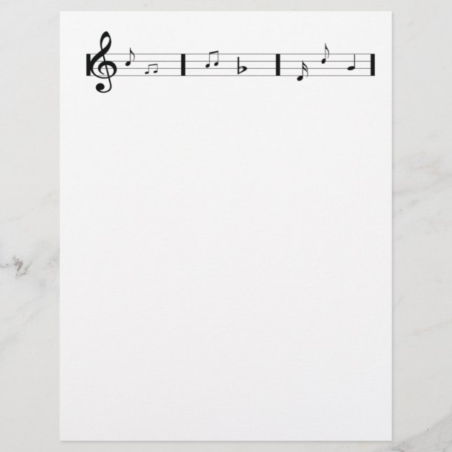 Musical Letterhead (Vorderseite)