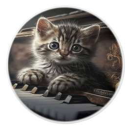 Musical Meow-sterpiece Keramikknauf