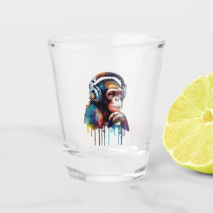 Musical Monkey Schnapsglas