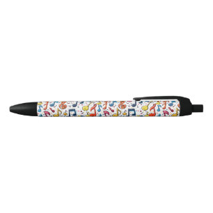 Musical Notes Kawaii Art Design Kugelschreiber