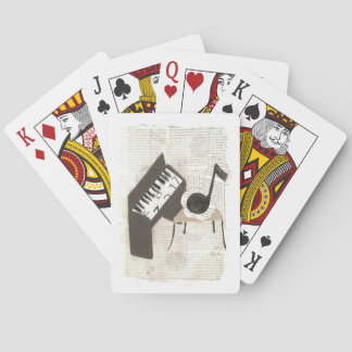 Musical Notes Playing Cards Spielkarten
