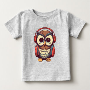 Musical Owl Baby T-shirt